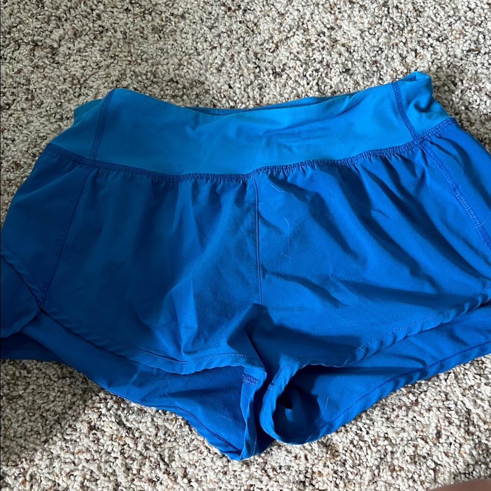 Forever 21 Vibrant Blue Athletic Shorts